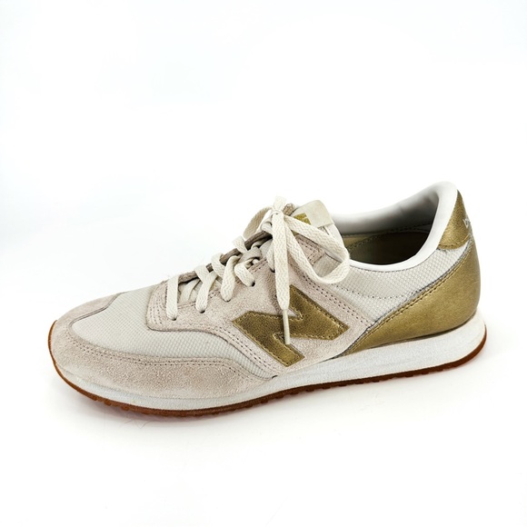 New Balance Shoes New Balance Cream 62 Suede J Crew Gold Neutral 9